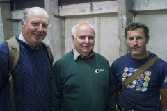 (L to R) John Bannister, Richard Denyer and Jeremy Gates